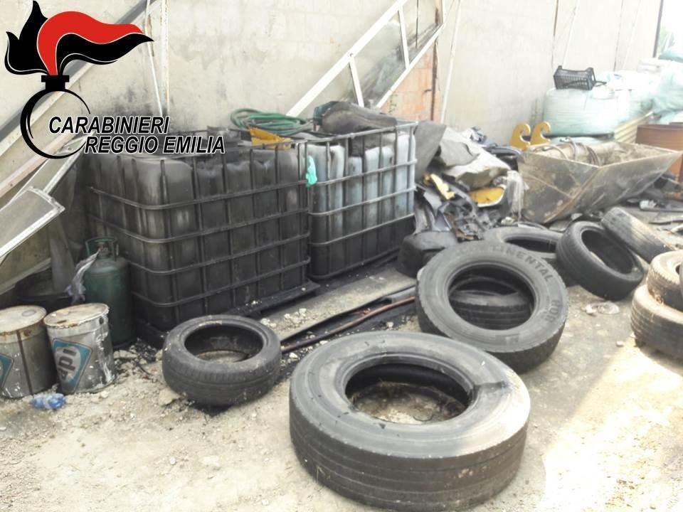 Reggio Emilia, discarica abusiva di rifiuti: denunciato un imprenditore 