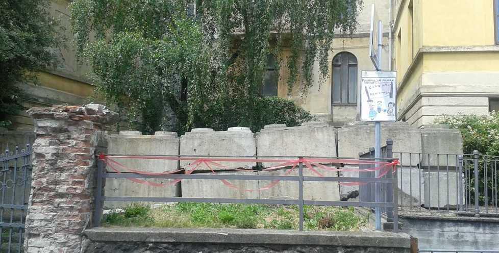 Ex conservatorio, “geoblock” per limitare i rischi dei crolli 