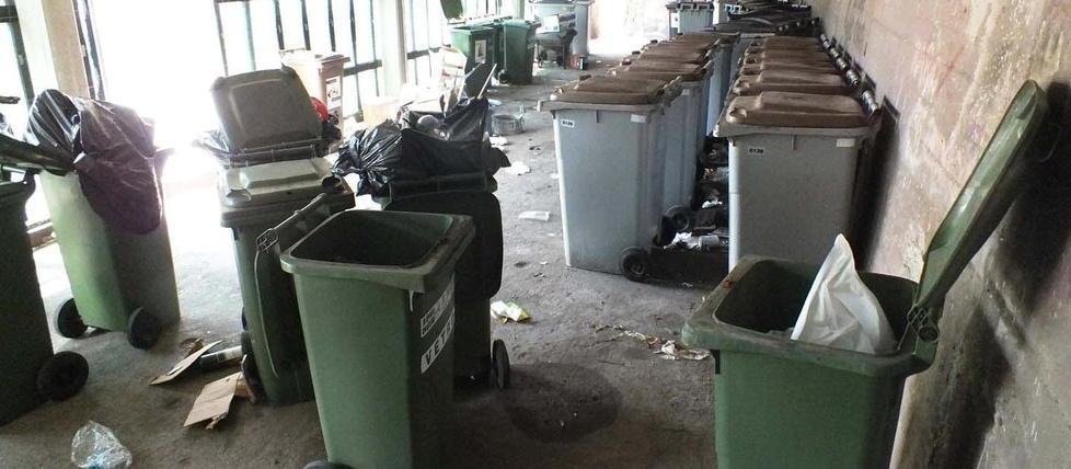 Da punto di raccolta a discarica in centro