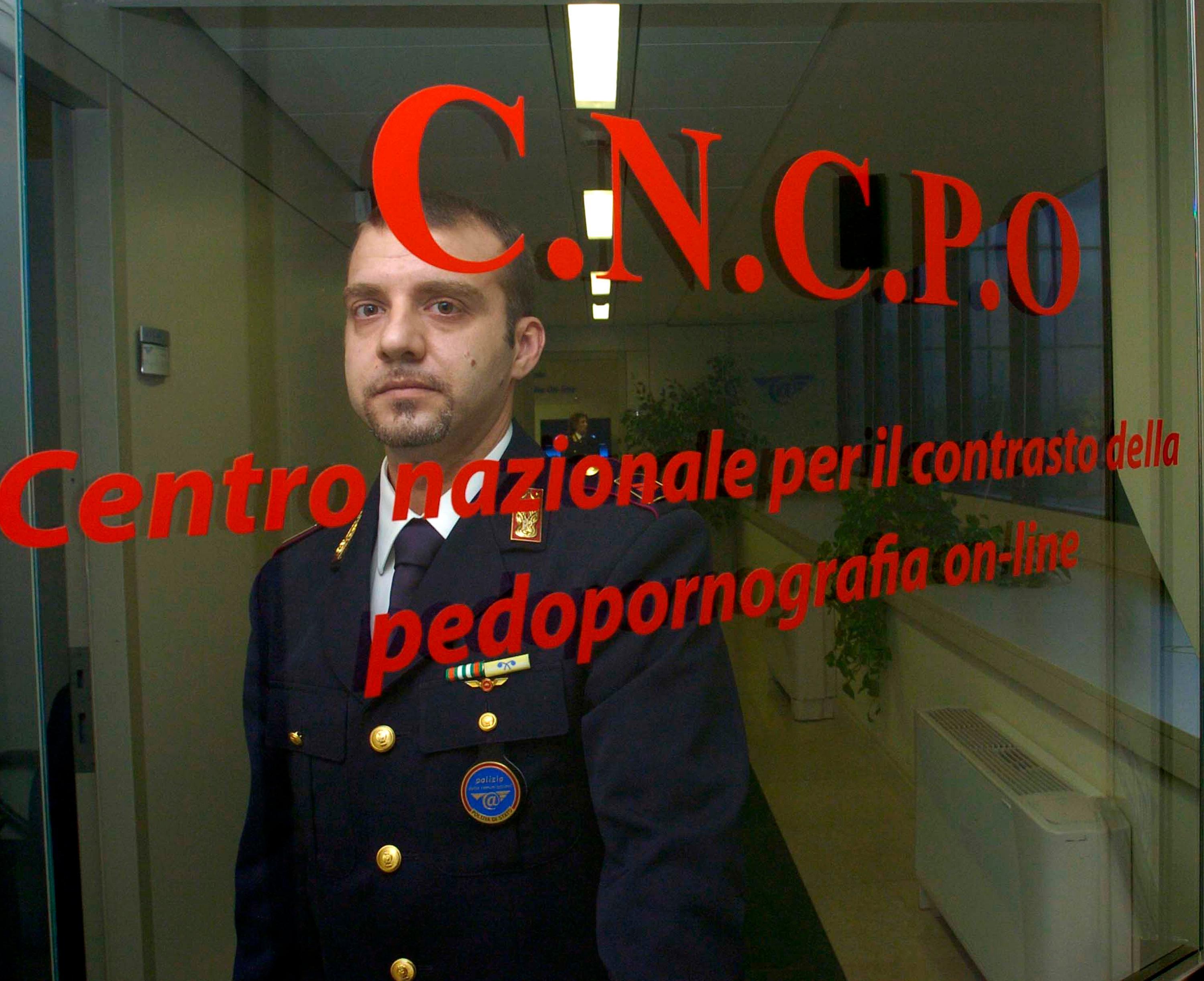 L'ingresso del Centro Nazionale per il contrasto alla pedopornografia su internet
