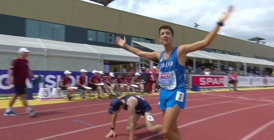 Marcia, Finocchietti campione europeo Under 18
