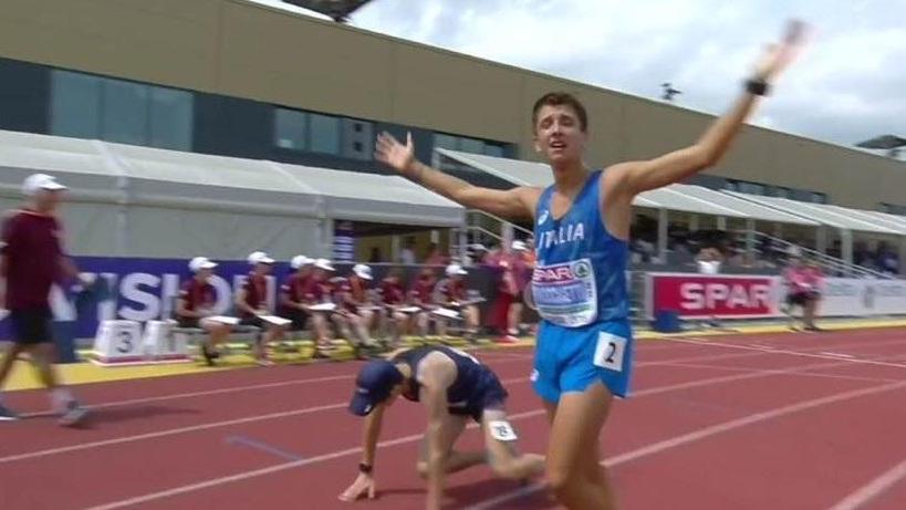 Marcia, Finocchietti campione europeo Under 18