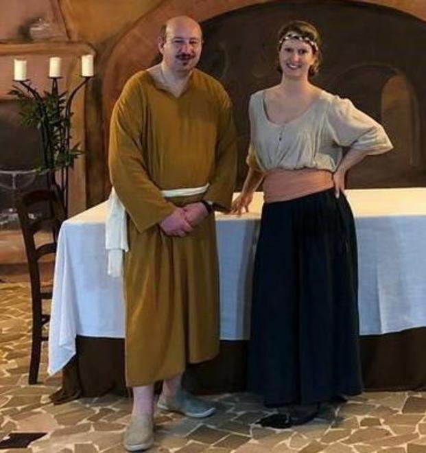 Cena in stile 1518 a Levigliani per l’omaggio a Michelangelo