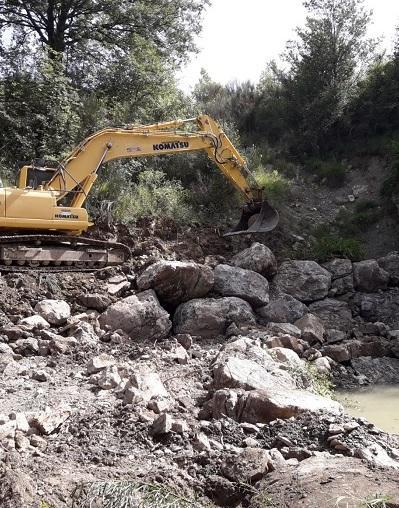 Fosso Scabbia, lavori del Consorzio Bonifica per regimare le acque