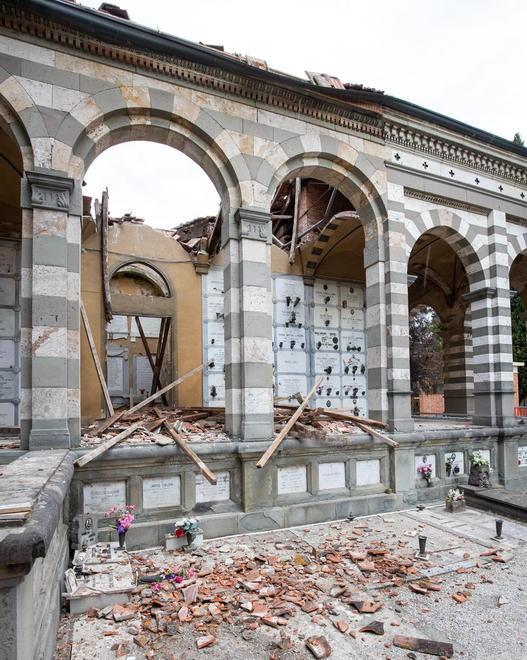 Situazione di pericolo al cimitero bisogna intervenire d’urgenza 