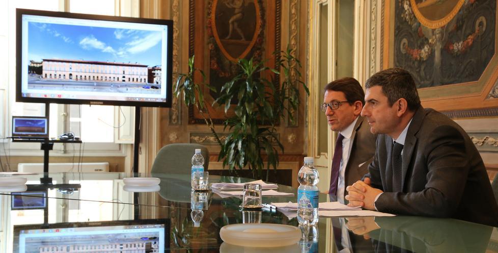 Muzzarelli e Cavicchioli divisi quasi su tutto e “schiavi” del Sant’Agostino