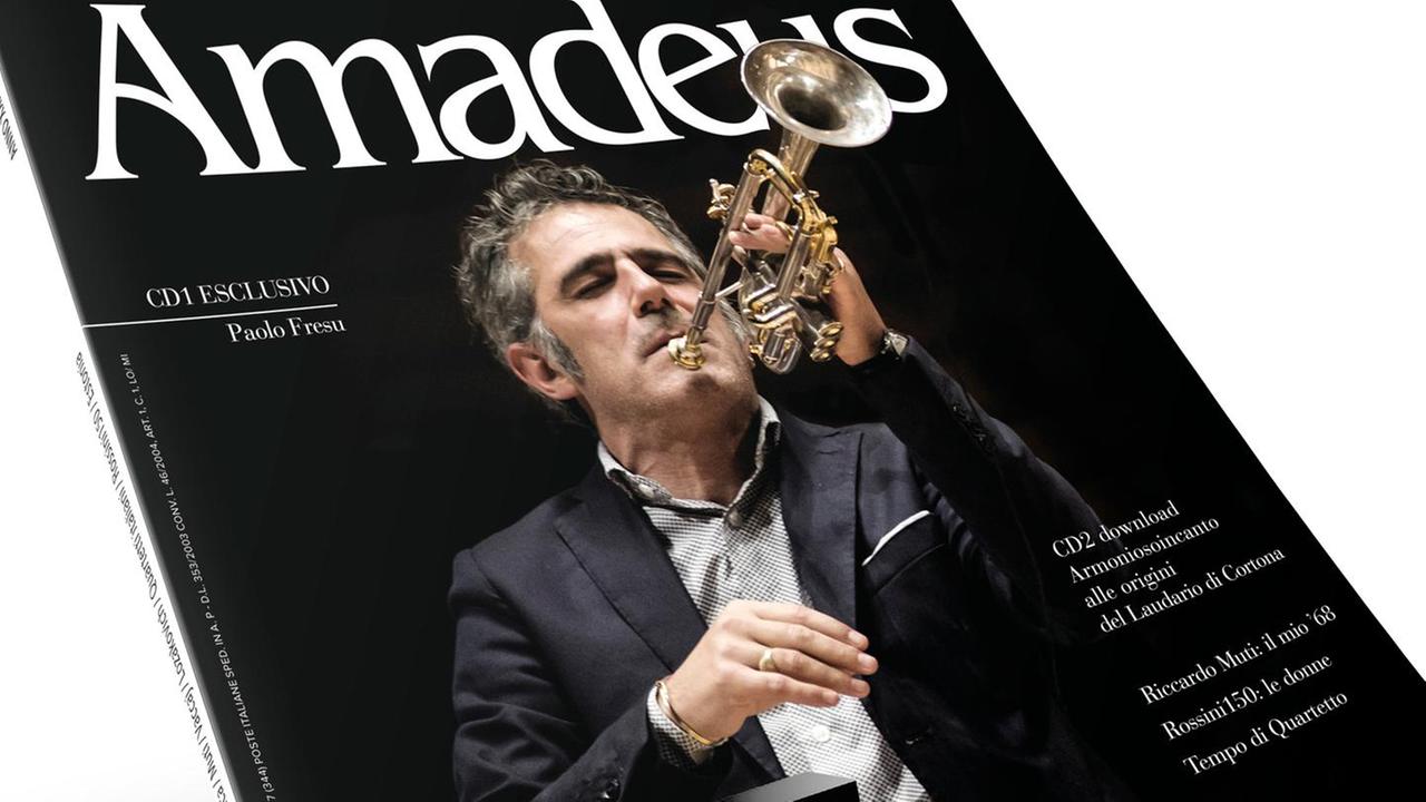 Fresu sulla copertina di Amadeus