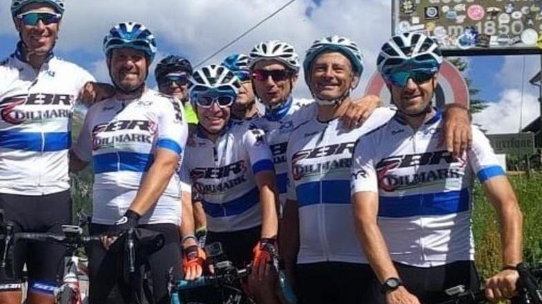 I fantastici 12 di SBR3 Edilmark vanno fortissimo in Val Badia