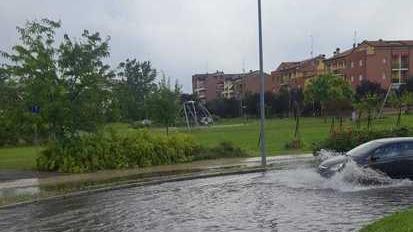 Allagamenti a Modena Est