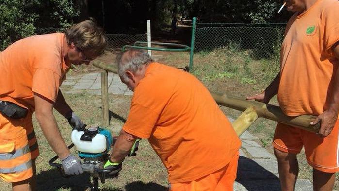 I vandali si accaniscono contro la riqualificazione