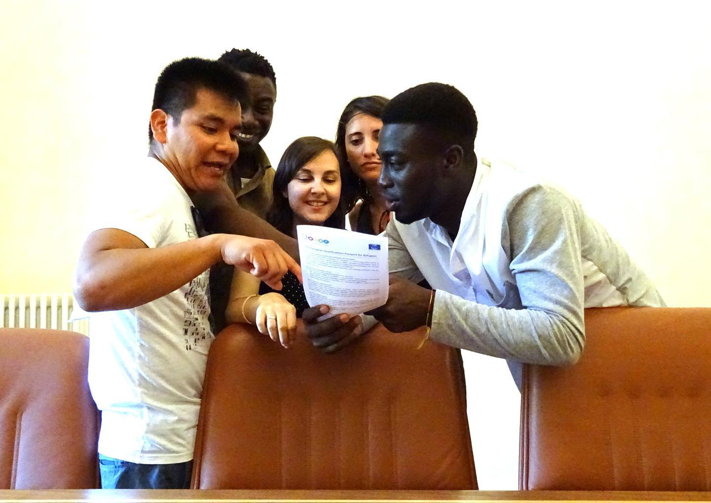 Passaporto accademico per i rifugiati 