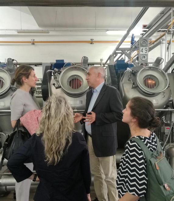 Tracciabilità nel tessile: funzionari Onu visitano alcune aziende pratesi