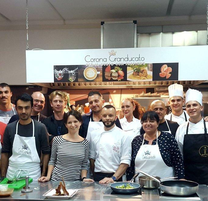 A lezione dagli chef stellati alla Corona Granducato 