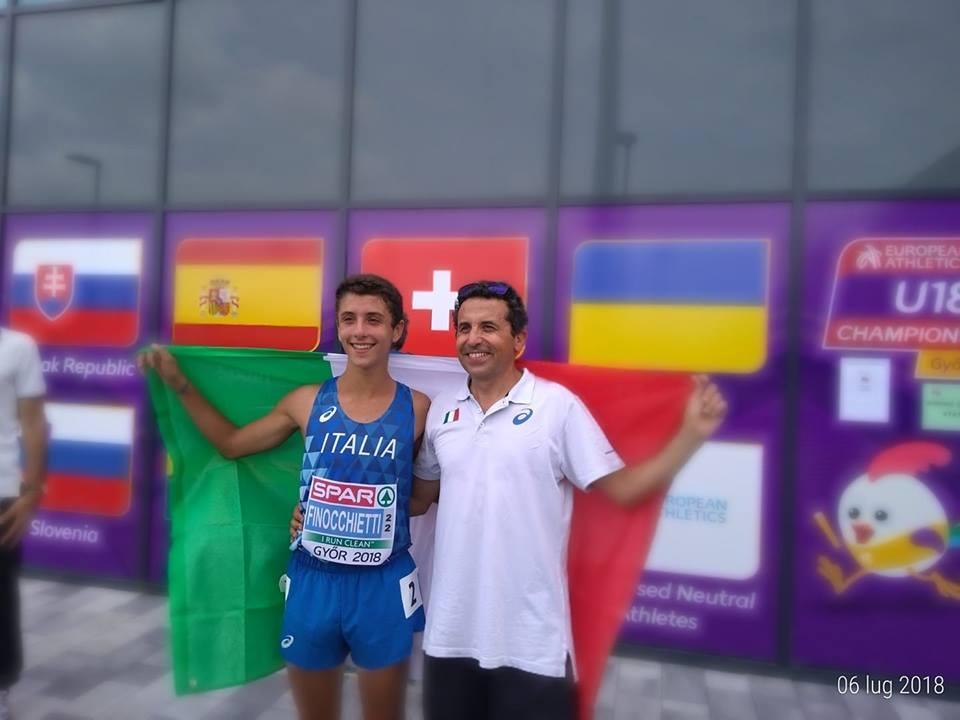 La marcia d’oro di Finocchietti: «Ora sogno le Olimpiadi» 