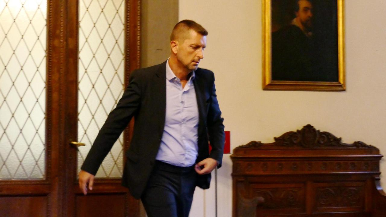 Il presidente Paolo Toccafondi in Comune