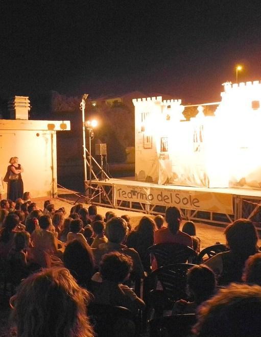 Il Teatrino del Sole porta i burattini, Pinocchio e la Fata Morgana 