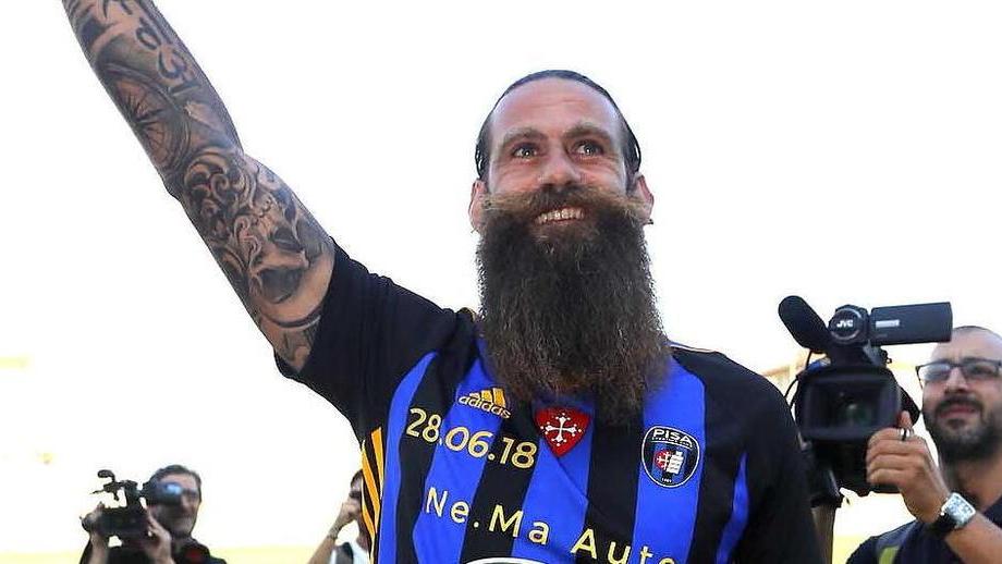 Moscardelli, barba e gol