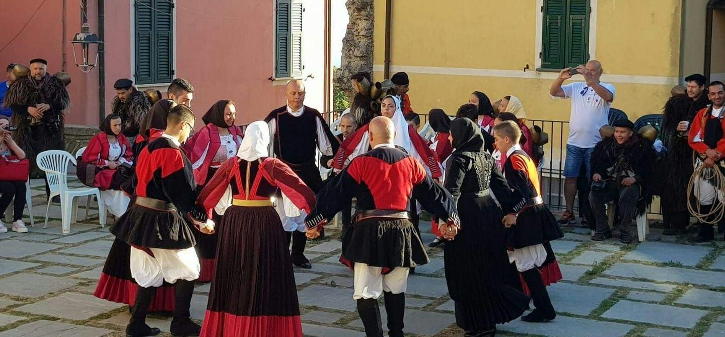 Barbagia folk protagonista in Liguria 