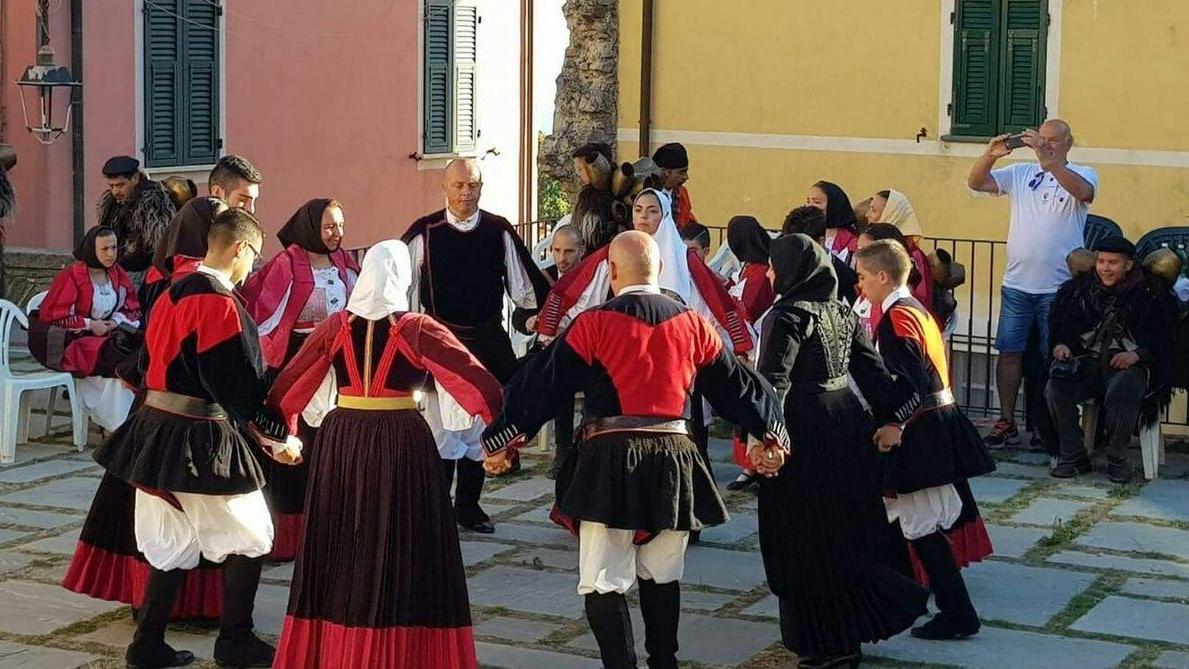 Barbagia folk protagonista in Liguria 