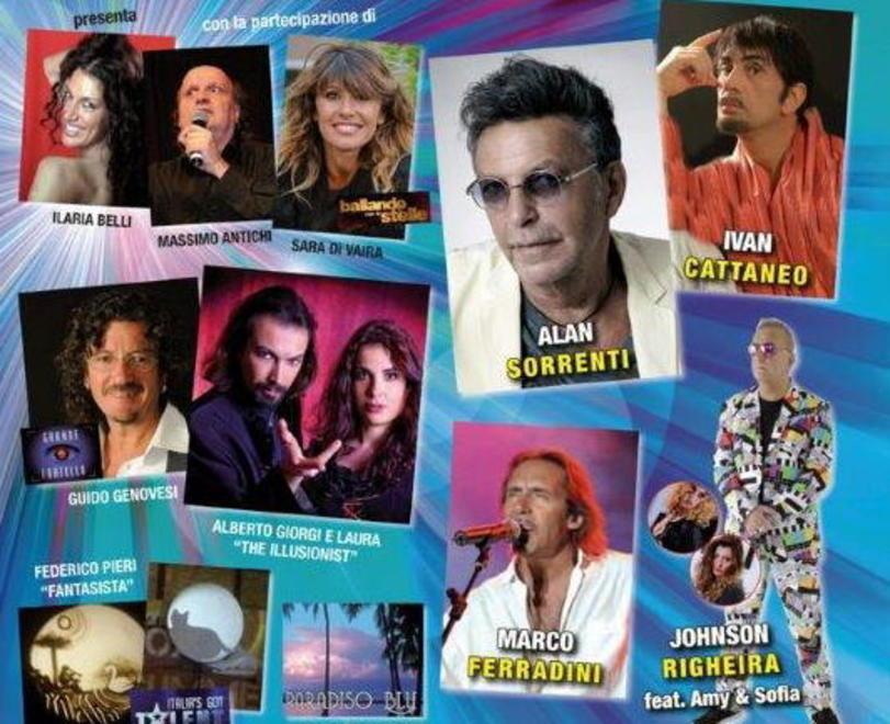 Al Galà Perla del Tirreno musica anni ’80 con Alan Sorrenti e Ivan Cattaneo 