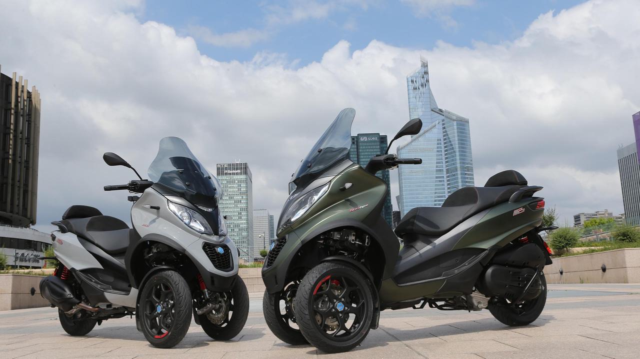 Piaggio, i nuovi Mp3 presentati a Parigi