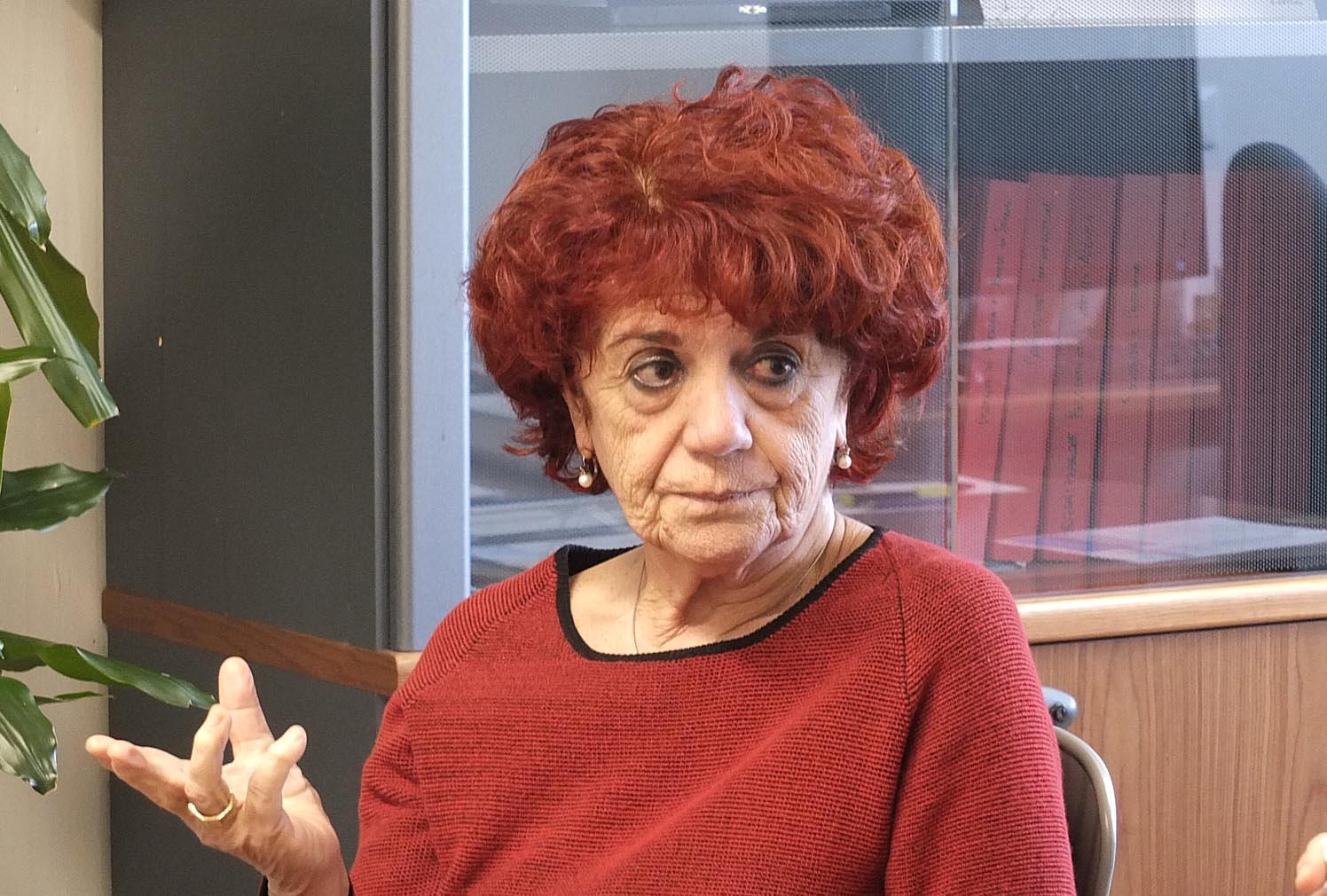 L'ex ministra Valeria Fedeli (foto Renzullo/Muzzi)