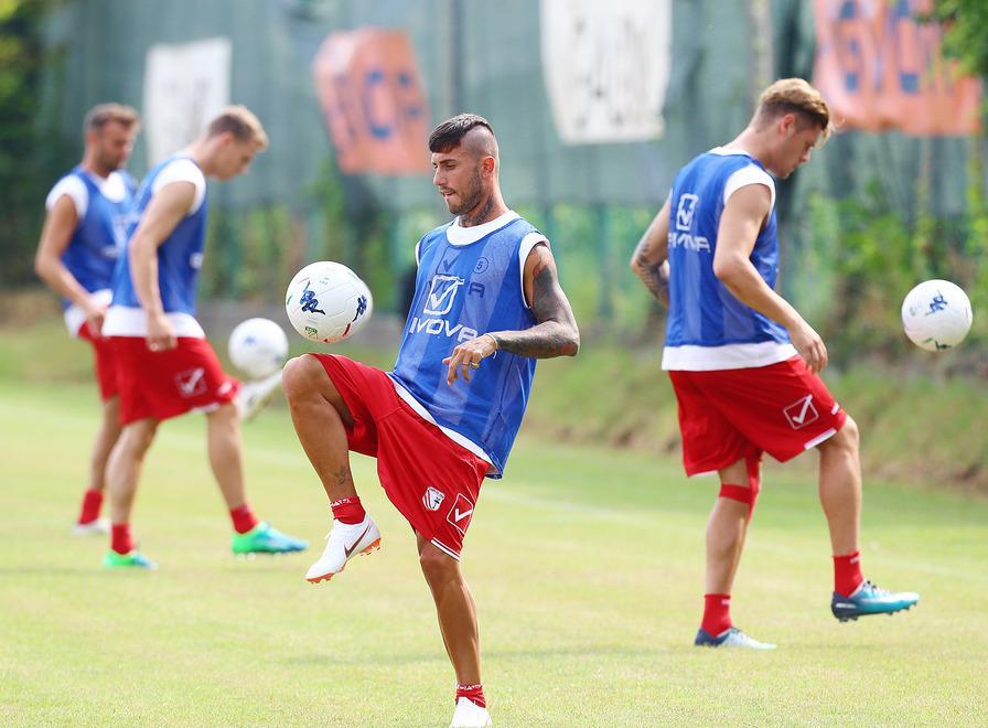 I biancorossi al lavoro Infortunio per Vano 