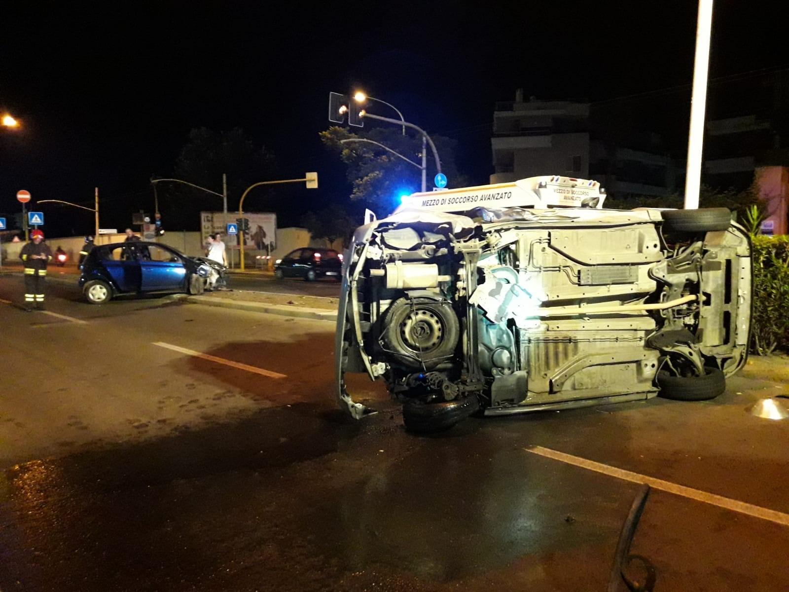 Cagliari, ubriaco provoca un incidente: ferito gravemente l'altro conducente
