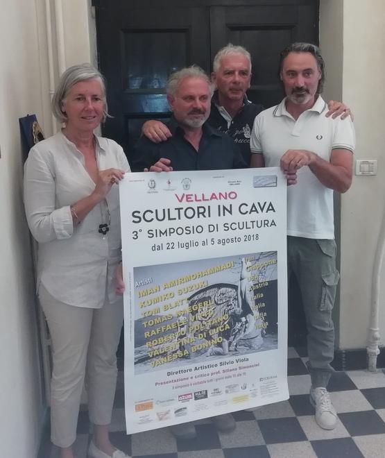Artisti da tre continenti alla terza edizione del simposio di scultura
