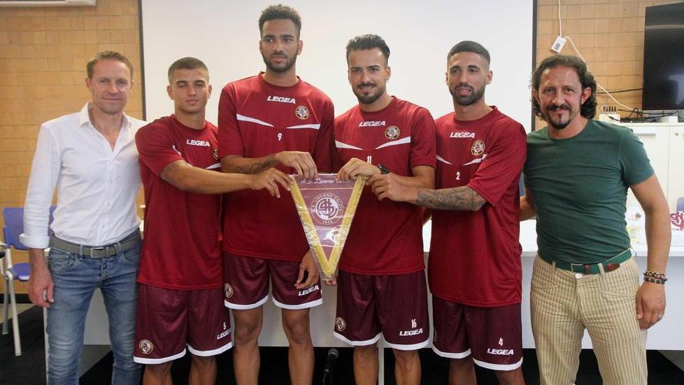 Giovani e carichi, quattro facce da Livorno «Daremo l’anima, è la nostra occasione»