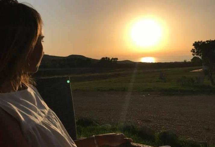 Cena al tramonto da Nuraghe Crabioni