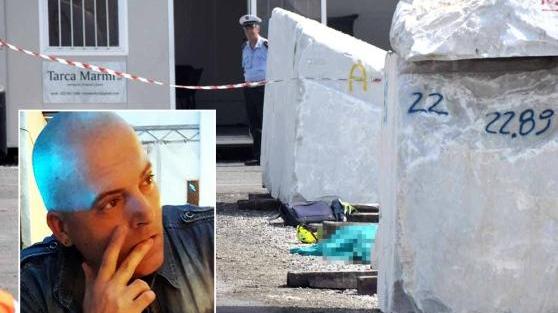 Il luogo dell'incidente mortale (Foto Cuffaro) e nel riquadro la vittima, Luca Savio