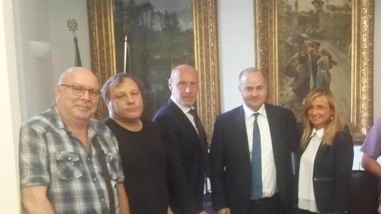 Camping cig ricevuto al Mise per discutere della ex Lucchini