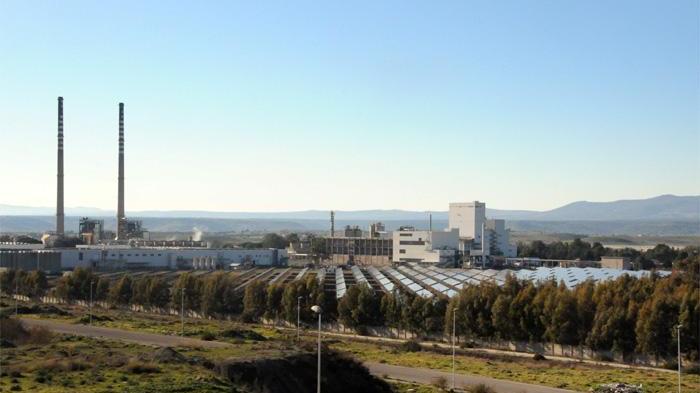 Una veduta dell'area industriale di Ottana (foto archivio)