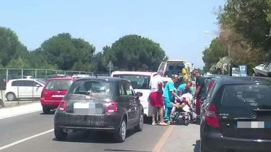 Anziana si ustiona Ricoverata a Pisa