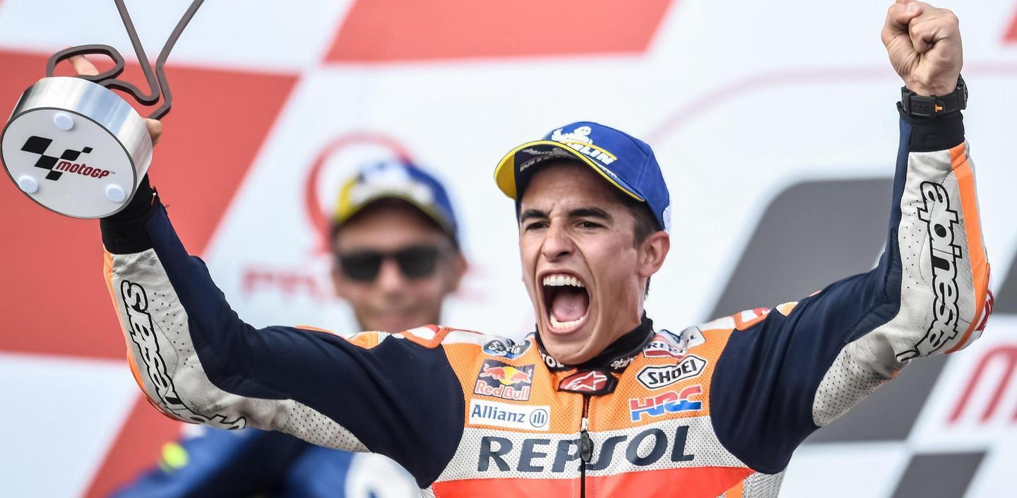 Rossi vola, ma Marquez è imprendibile 