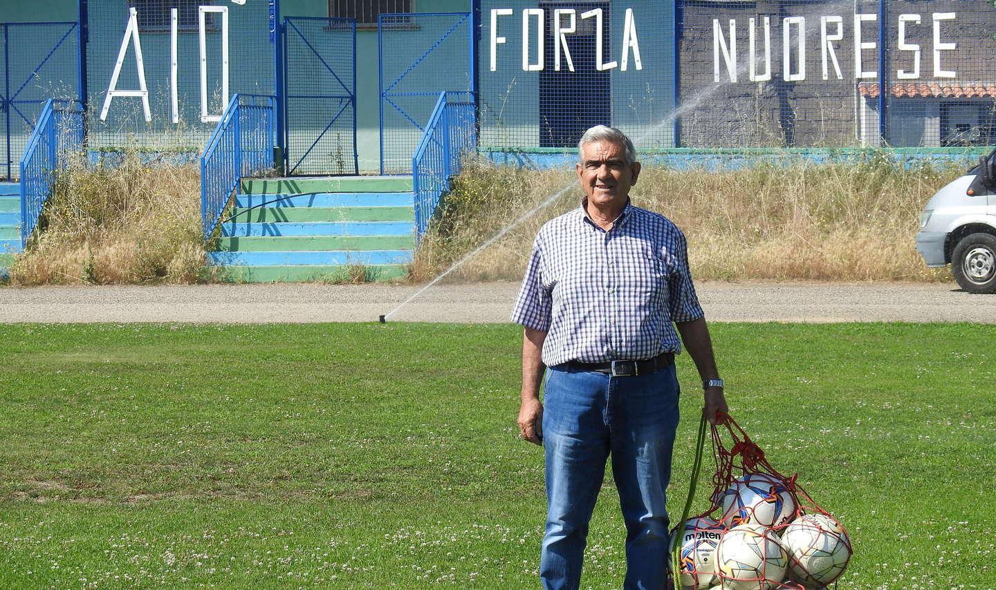 L’angelo custode del Frogheri da 50 anni con la Nuorese 