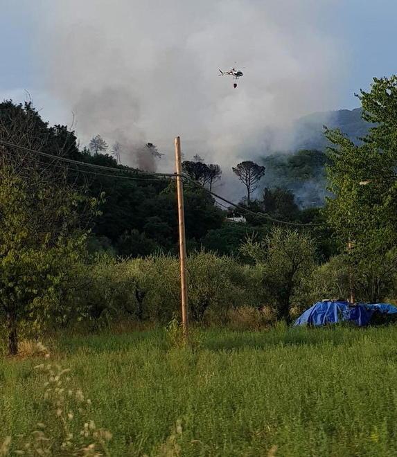 Incendio a Serralta, rimane il divieto di bere l’acqua