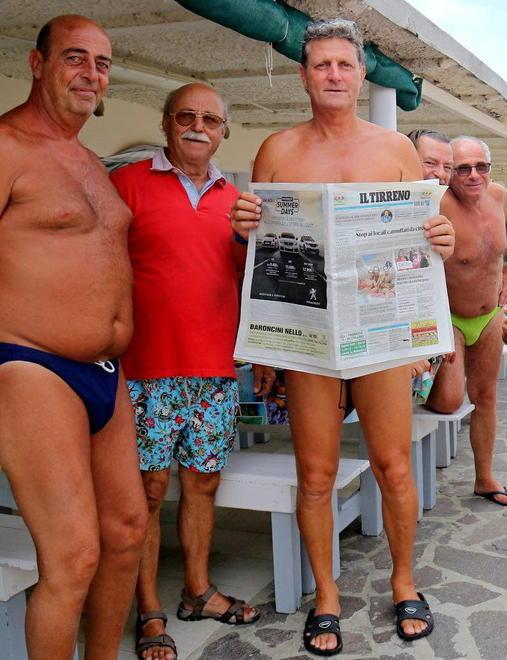 Primi voti per i bagni I Tirreno ci provano «Sarà una bella sfida» 