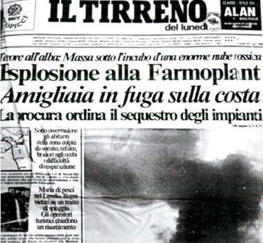 Il disastro Farmoplant un monito ancora valido: l’orrore di quella nube che ci fece tremare 