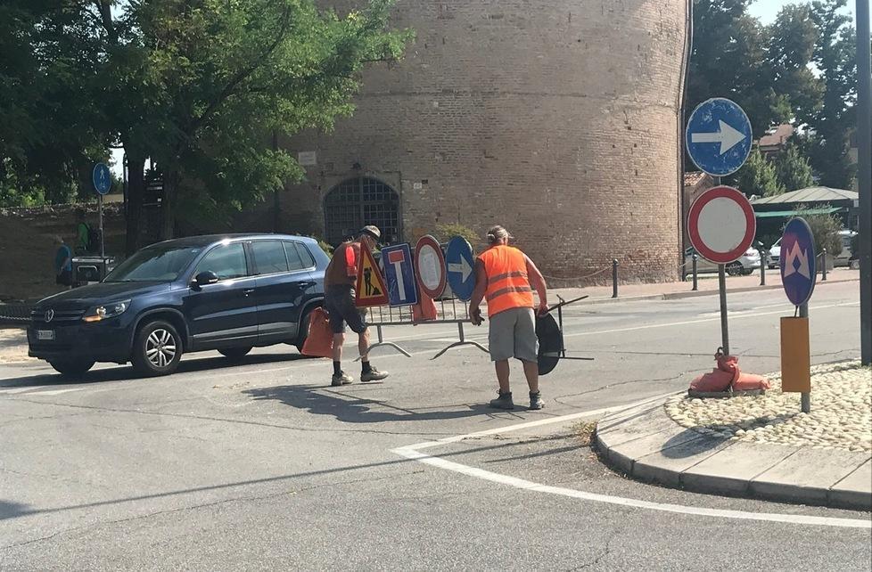 Riaperto dopo un mese piazzale San Giovanni