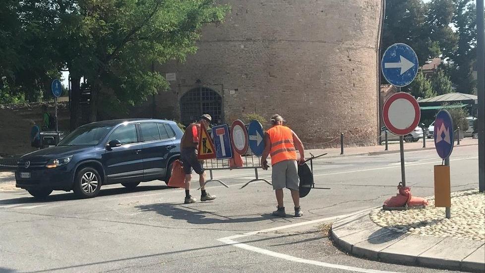 Riaperto dopo un mese piazzale San Giovanni