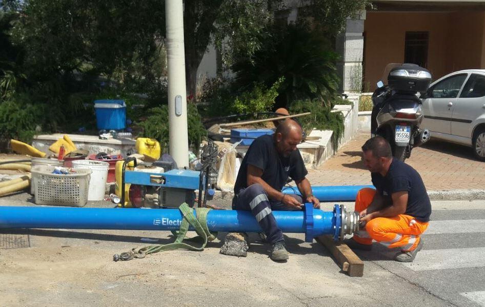 Lavori Abbanoa a Sennori e Ittireddu 
