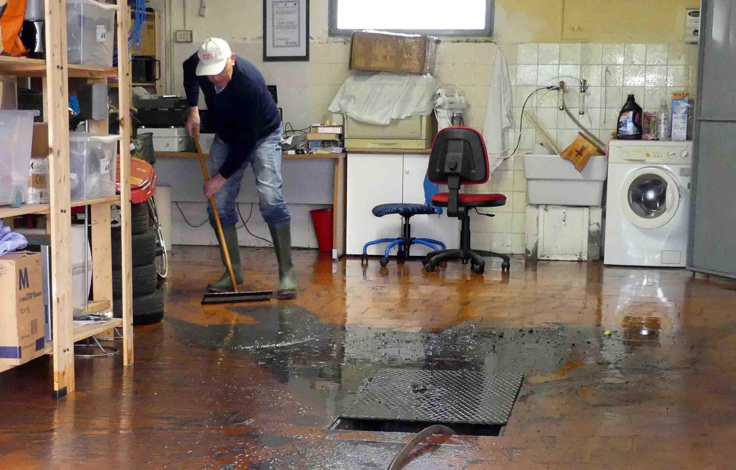 Allagamenti a San Carlo dopo un temporale