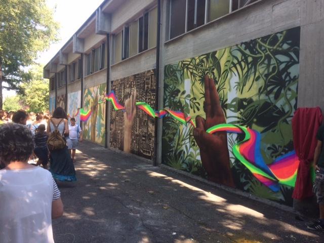 Reggio Emilia ricorda Mandela con il murales "Ubuntu"