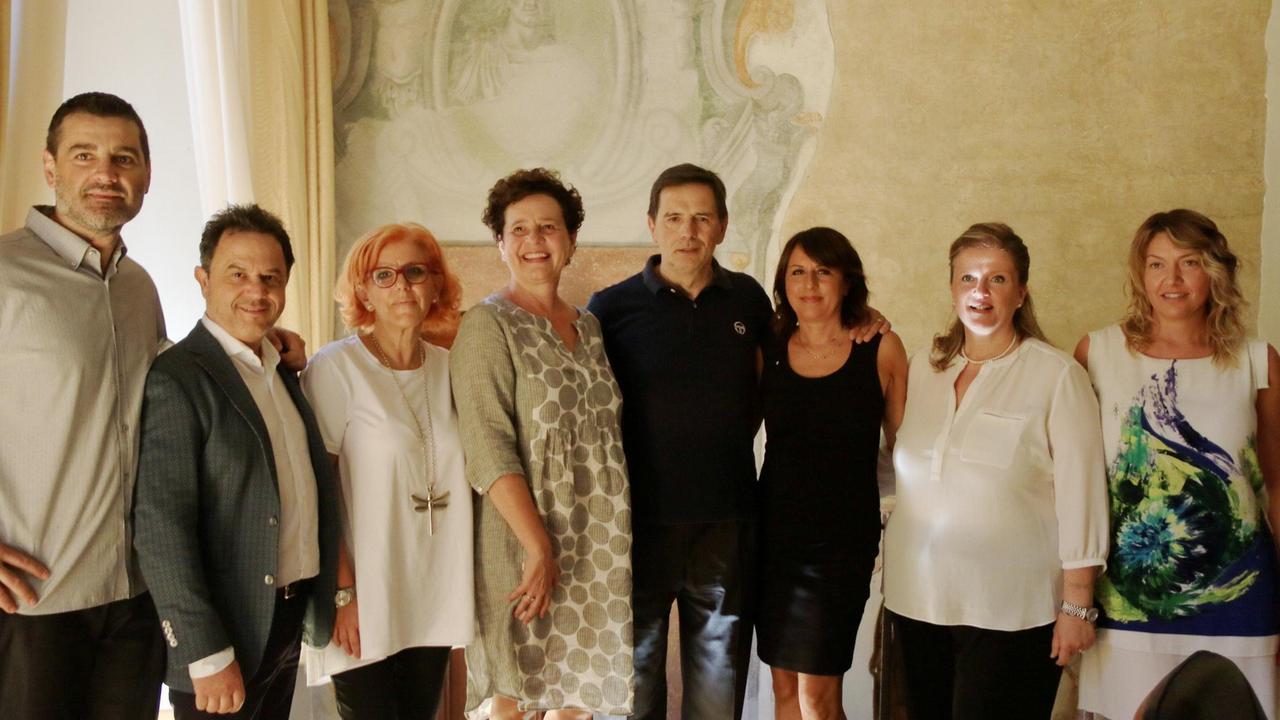 I rappresentanti di Cna e Confartigianato insieme all'assessora Toccafondi