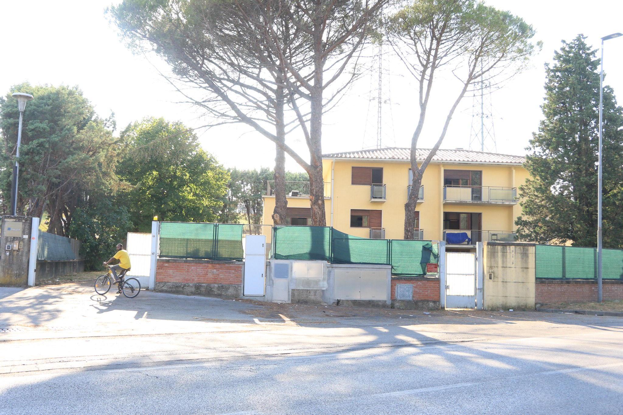 La casa di accoglienza profughi di via Lombarda a Poggio a Caiano