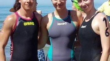 Sul podio i tre della Ss Nuoto