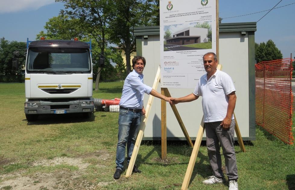 Nuova palestra, ci siamo Il progetto diventa realtà 