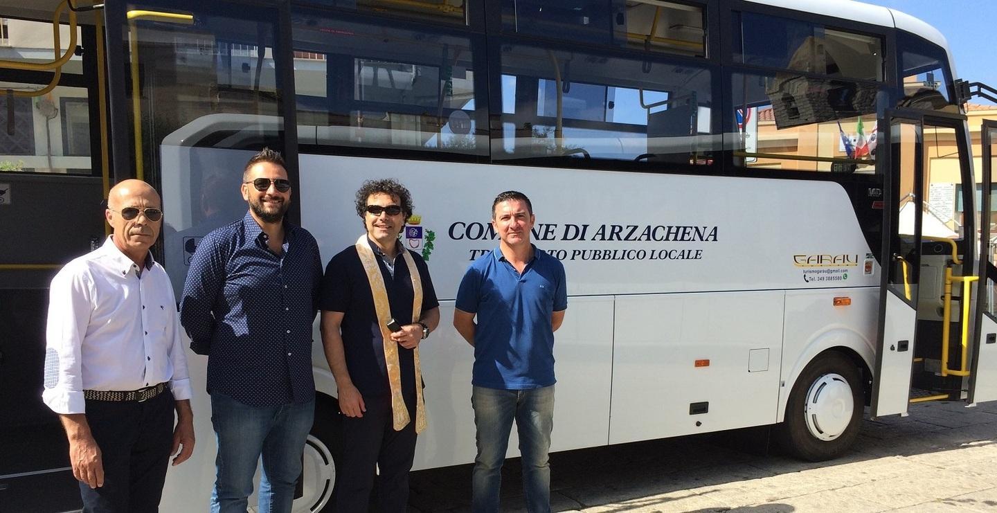 In servizio i nuovi autobus per Cannigione e la Costa 